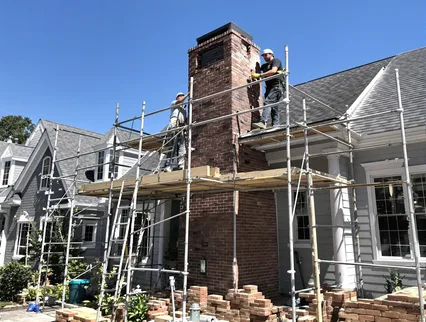Chimney Rebuilding in Bridgewater, MA