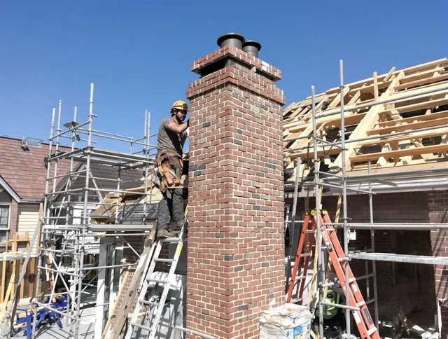 New chimney installation completed by East Bridgewater Chimney Sweep in East Bridgewater, MA