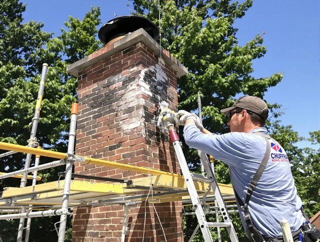 Structural chimney repair by East Bridgewater Chimney Sweep in East Bridgewater, MA