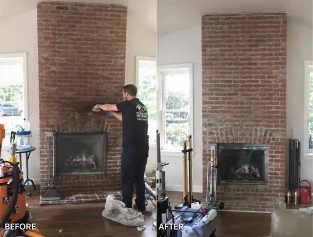 Finished chimney sweeping service by East Bridgewater Chimney Sweep in East Bridgewater, MA